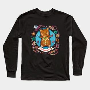 Gingerbread Kitty Long Sleeve T-Shirt